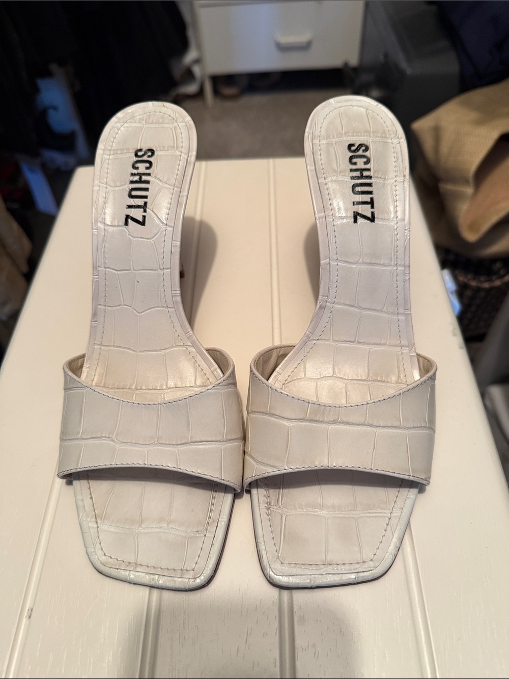Schutz Posseni Leather Sandal